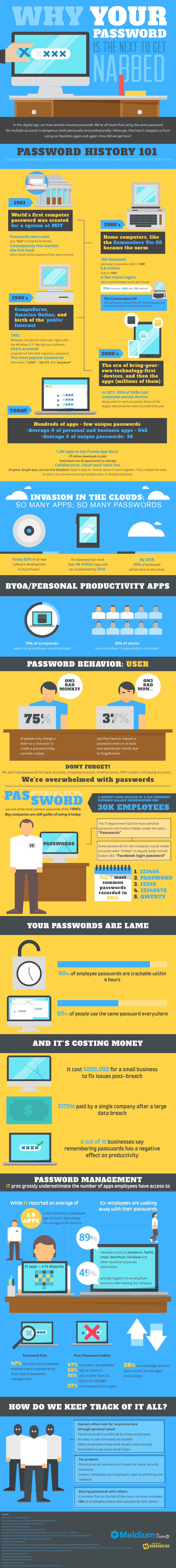 password infographic