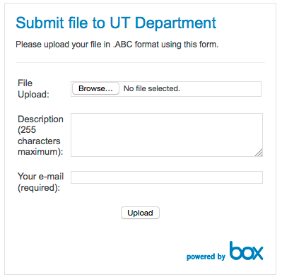 Configure the Box Upload Widget - Step 3