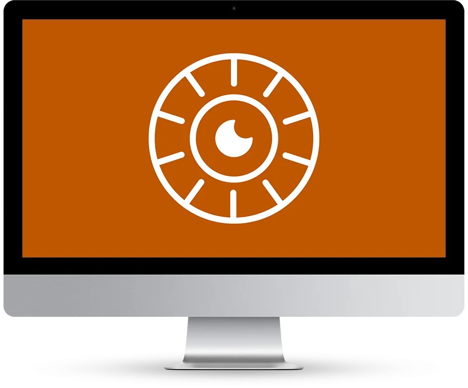 Panopticon Icon displayed on monitor.